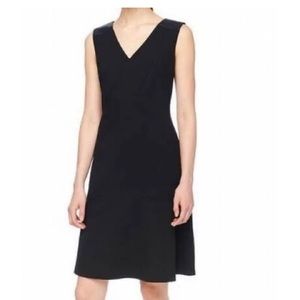 Karl Lagerfeld Sleeveless Faux Leather Dress